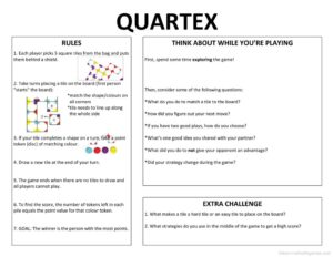 thumbnail of Quartex Math Centre Sheet
